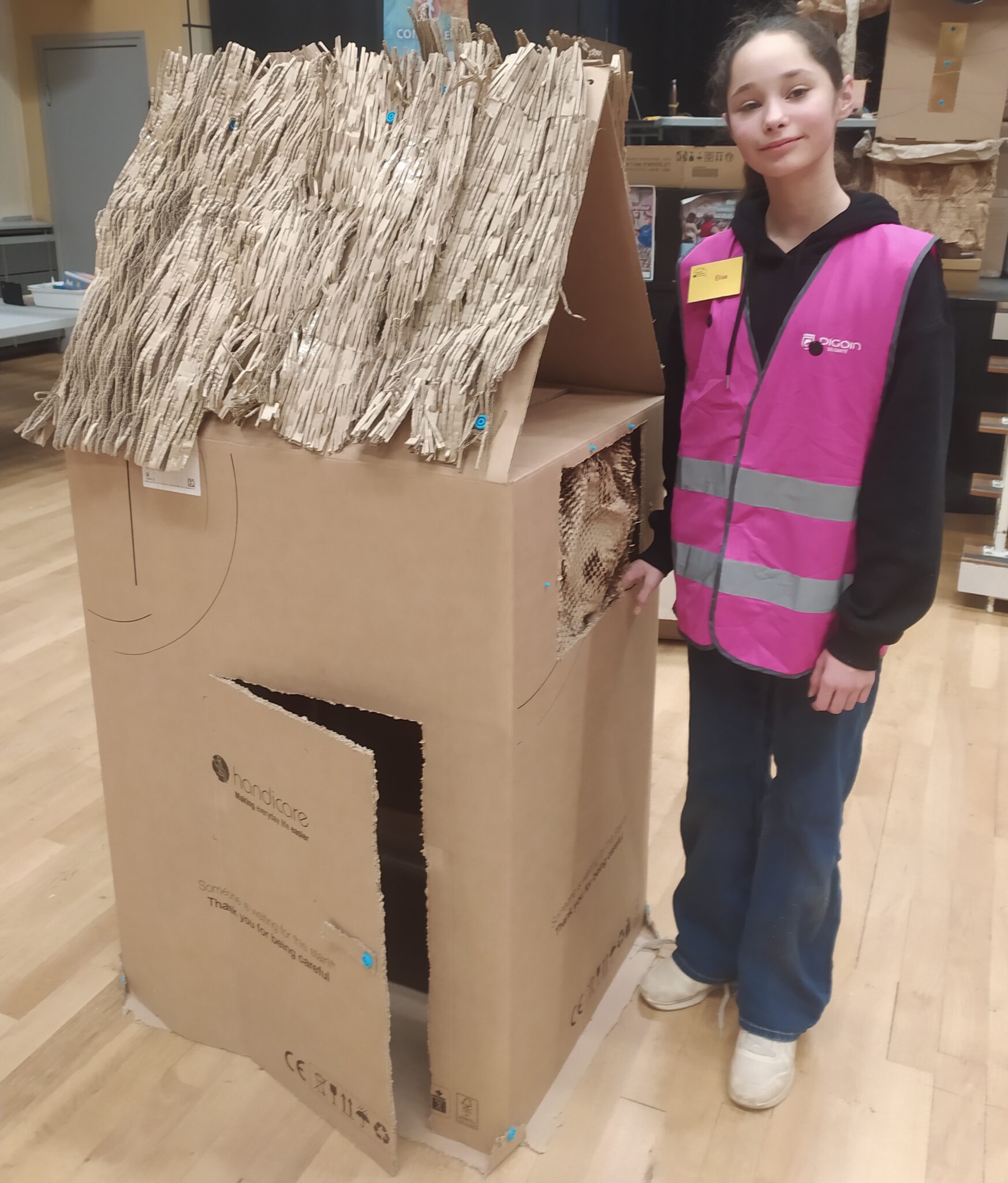 Le Royaume de tout en carton maison allez on joue
